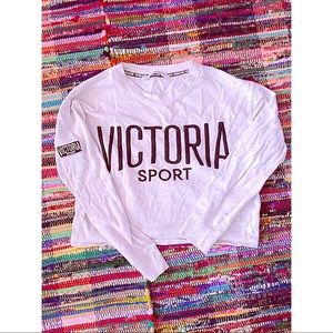 Victoria Sport cropped hoodie